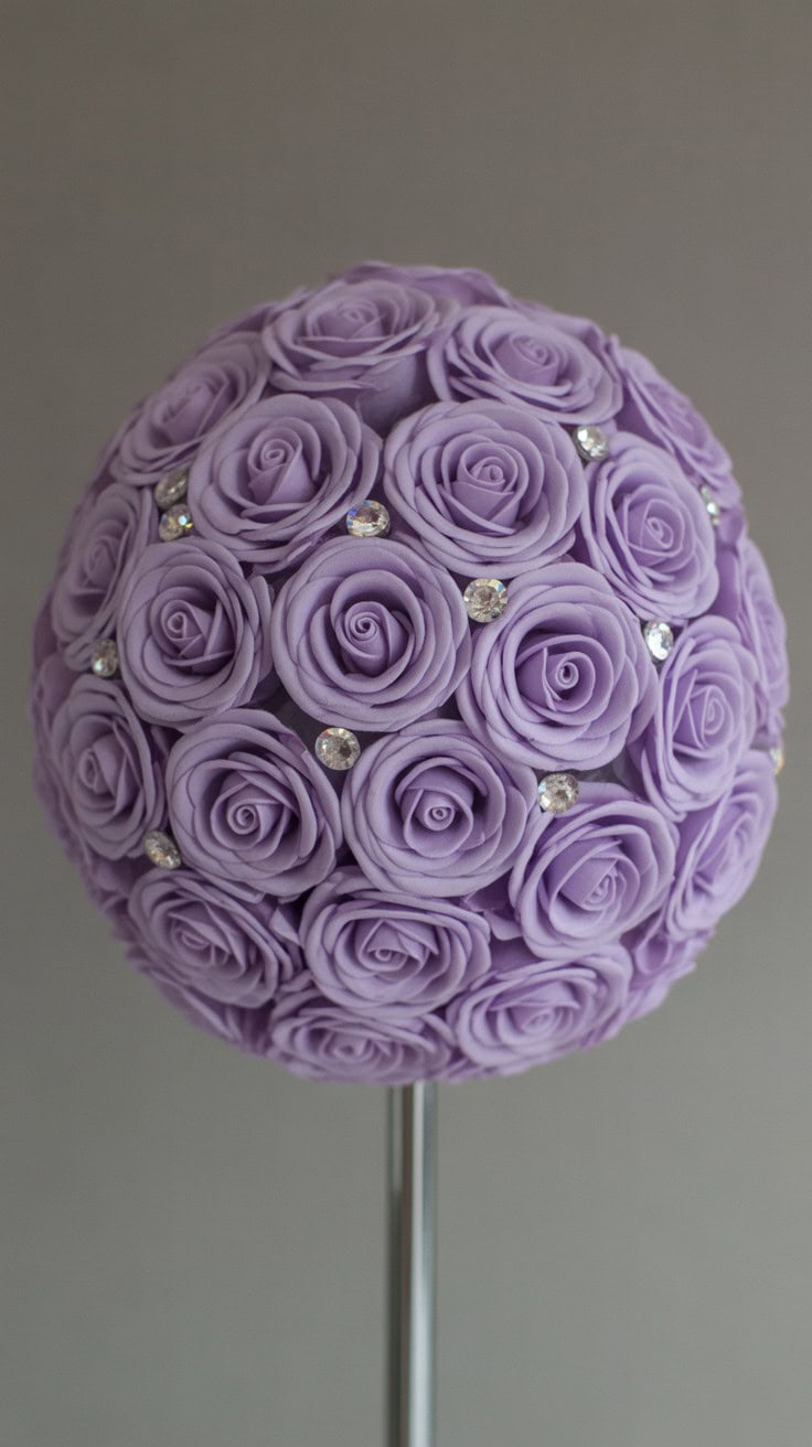 a close up photograph of a spherical flo 2txLwC4wRw2UZmG6jL