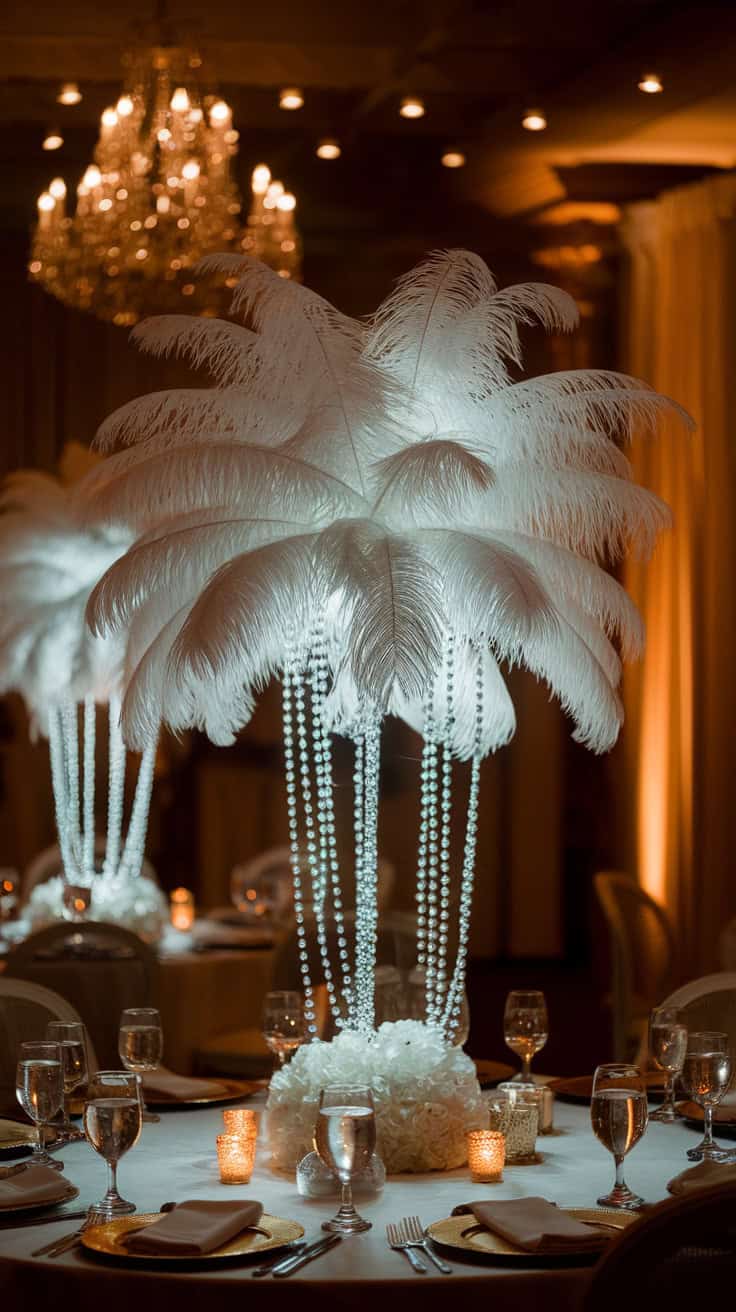 a dramatic wedding centerpiece with whit yeojsySGTq2KM6N819pwLg 7MUBPASpRmOtXK3v3hAtnA