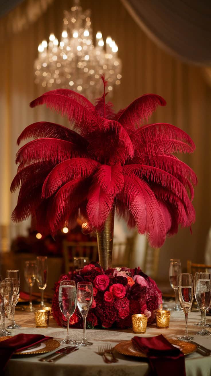 a passionate wedding centerpiece featuri qQ HGjxKRtKyWoV2kAX