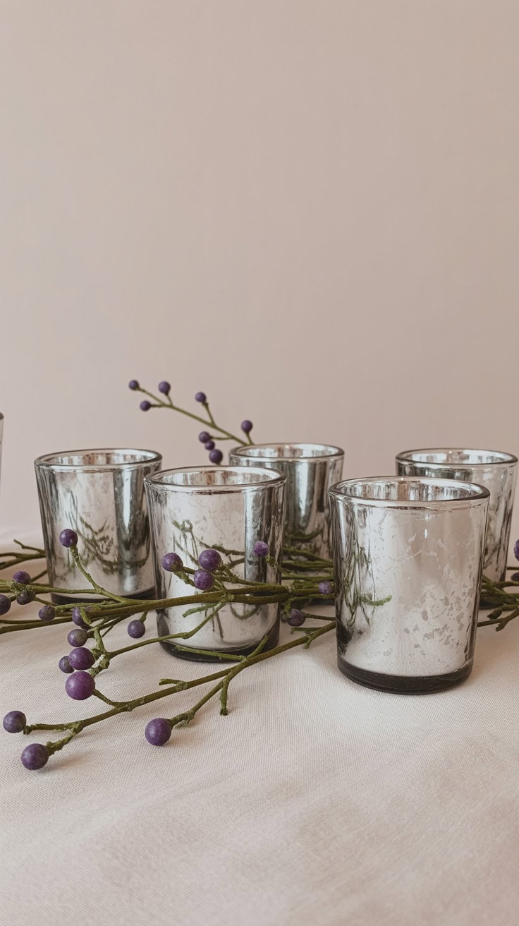a set of vintage style mercury glass vot PWODM5QmT9yTPlnd DyXBw K7kdD