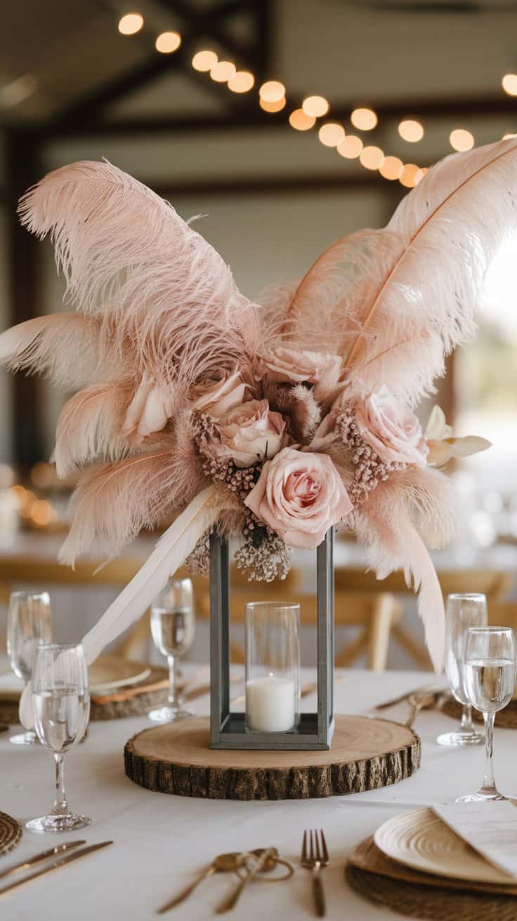 an enchanting wedding centerpiece combin ST IVMrTg