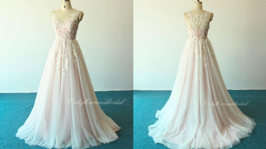 A-Line Wedding Dress with Sweetheart Neckline
