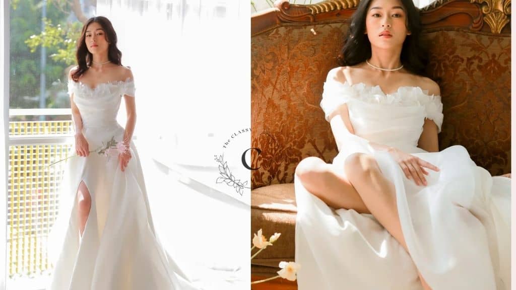 Classy Corset Wedding Dress