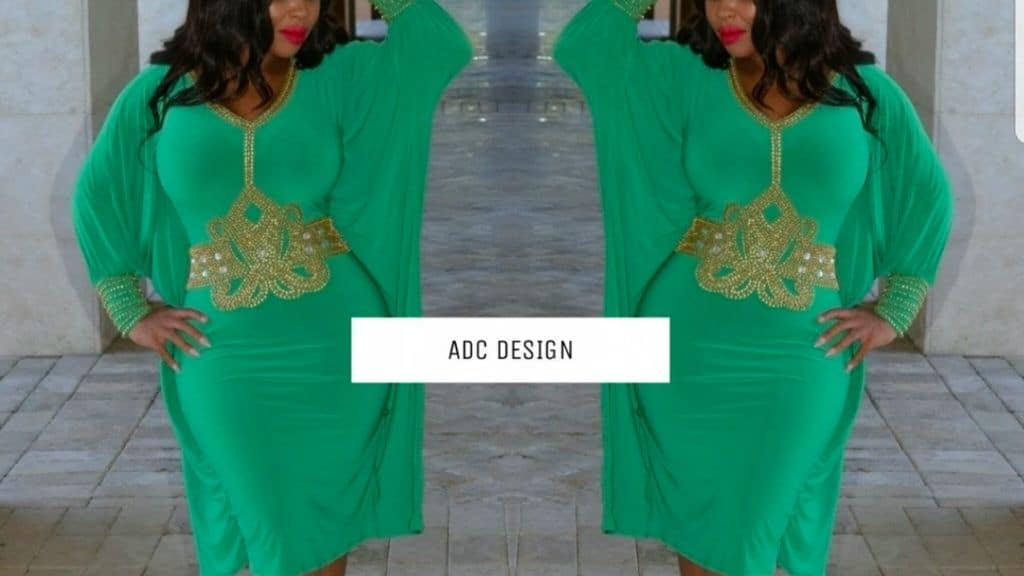 Nicole Tunic Kaftan with Beaded Detail