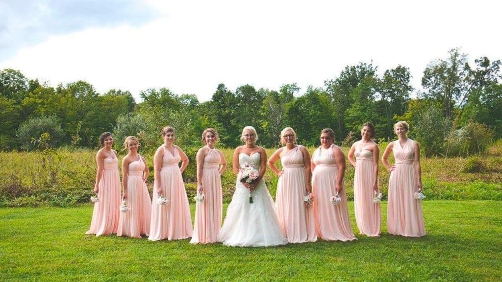 Convertible Multiway Bridesmaid Dress