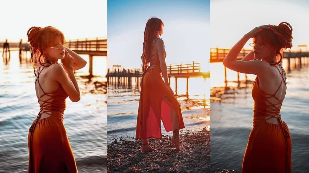 Lace-Up Corset Back Maxi Dress