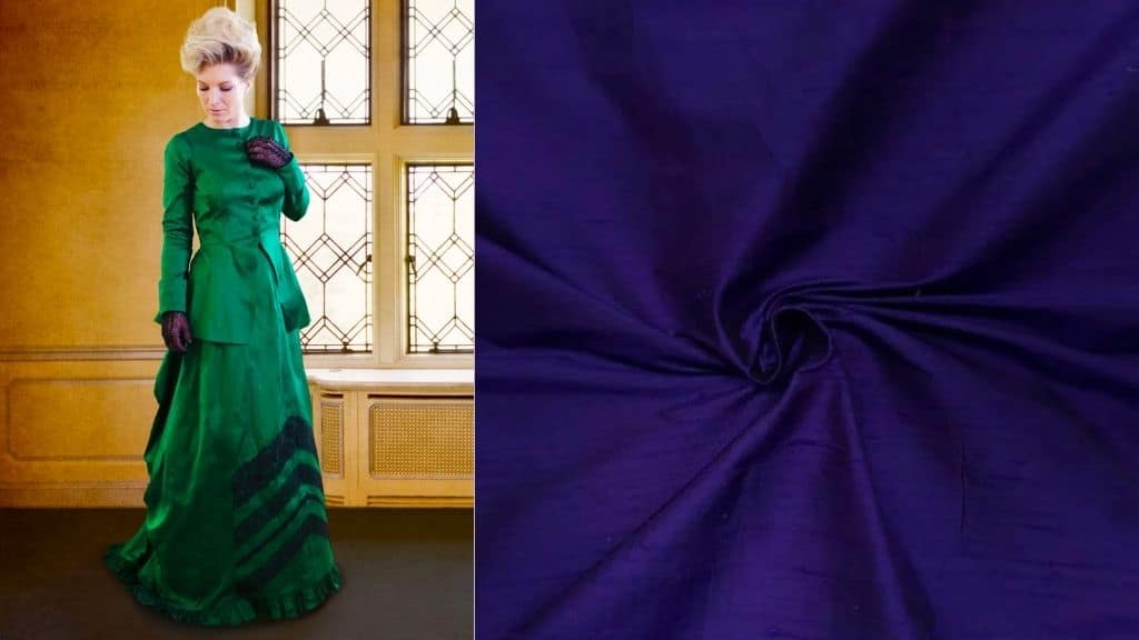 Lillian's Afternoon Silk Walking Dress