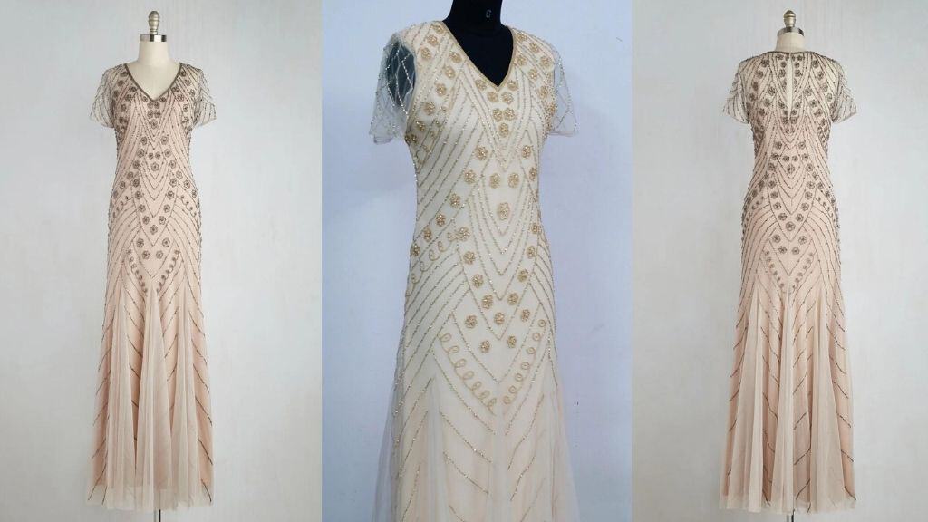 Beaded Bridesmaids Dress