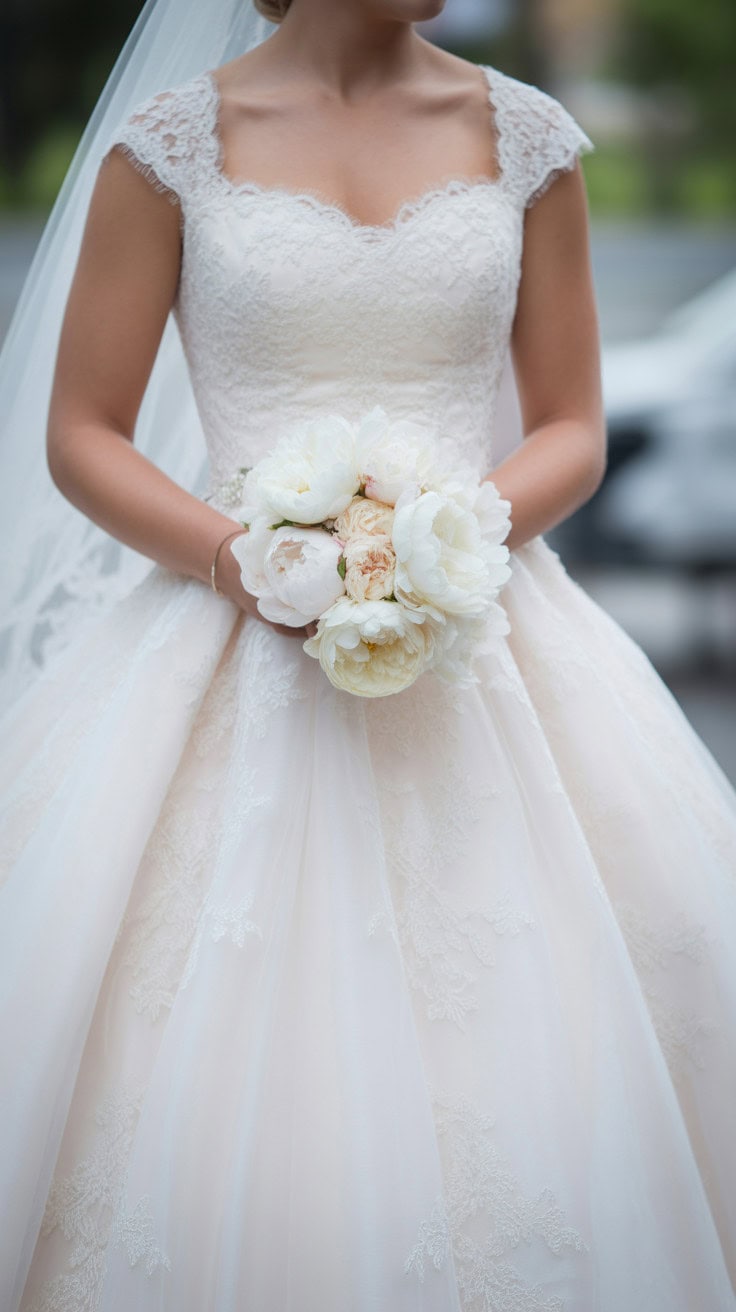 a close up photograph of a wedding dress 1zeoK4LEQiCXpP5gVjbu