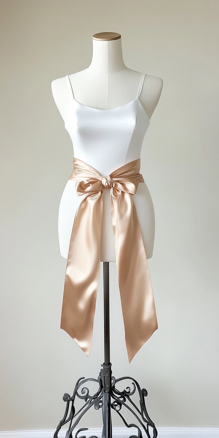 A Sip of Champagne With This Bridal Sash