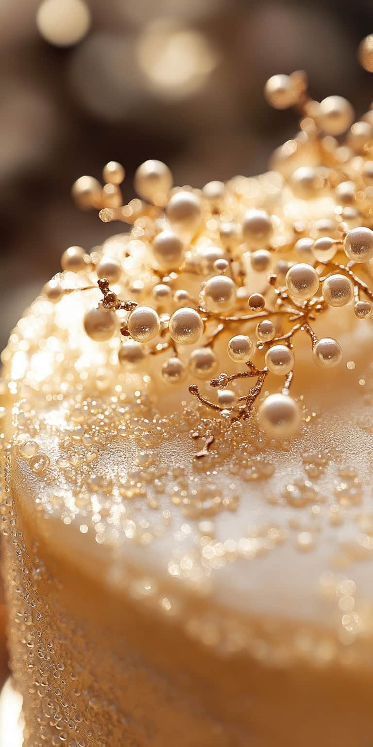 Champagne Wedding Cake