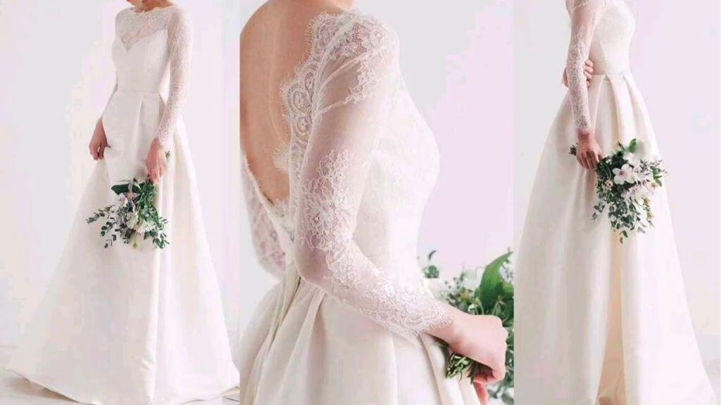 Princess Lace Wedding Outfit