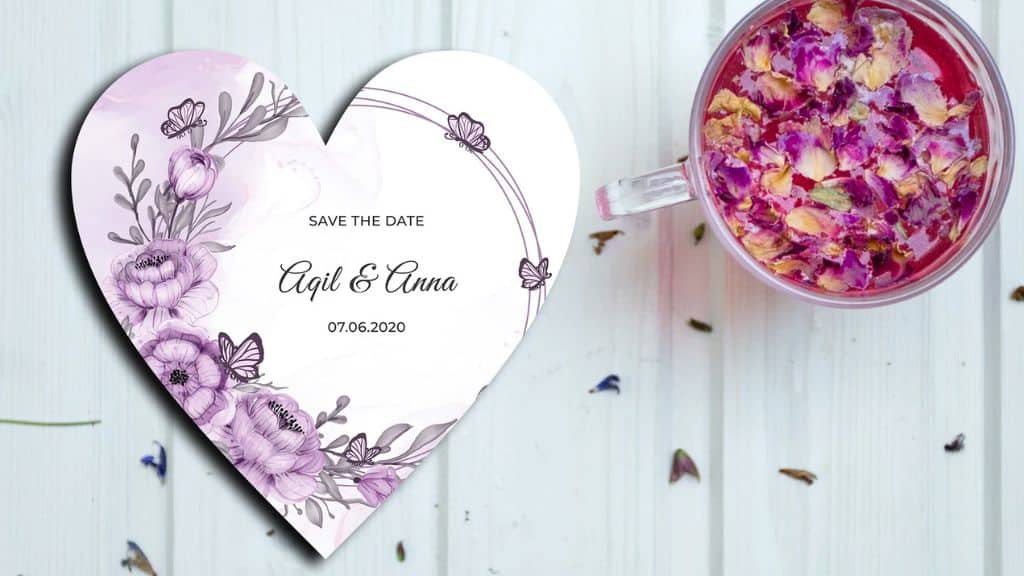 Simple Design Wedding Favor Coasters