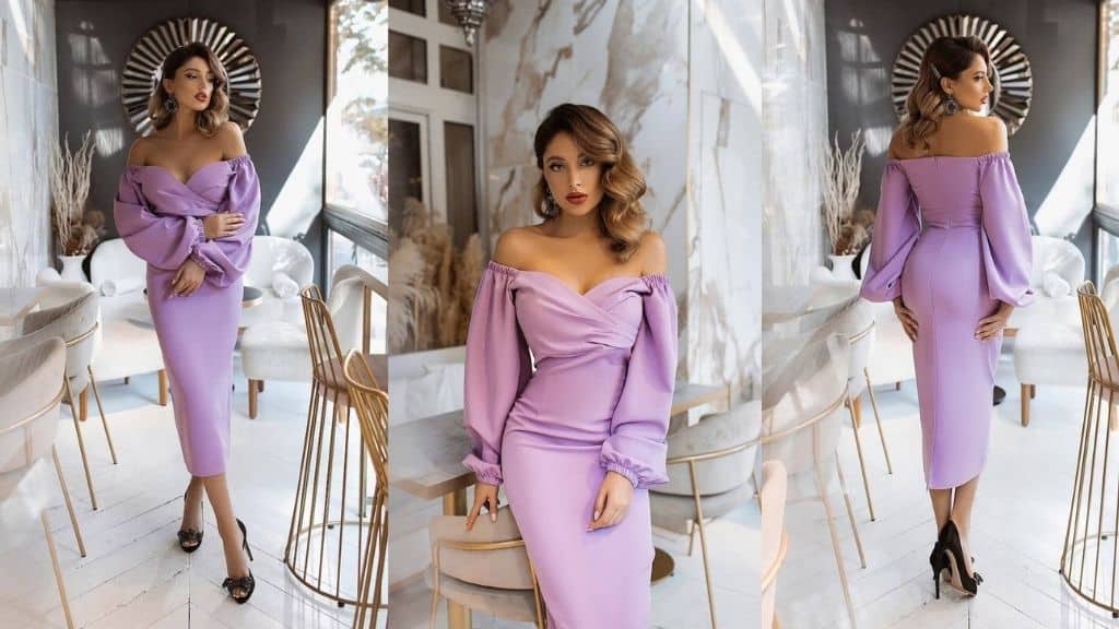 Lavanda Elegant and Airy Dress