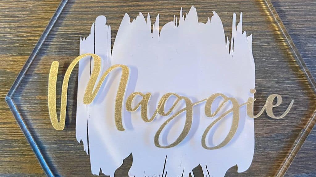 Acrylic Coaster and Name Place Card