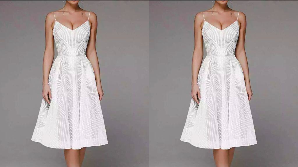 Mid-Calf Short Evening Prom Dress