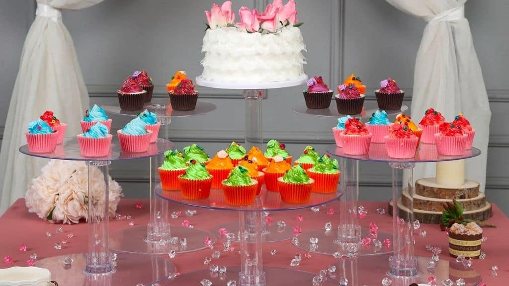 6 Tier Clear Acrylic Cake Stand