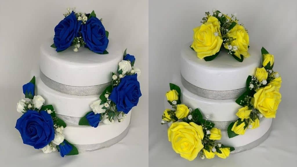 Elegant Wedding Cake Topper