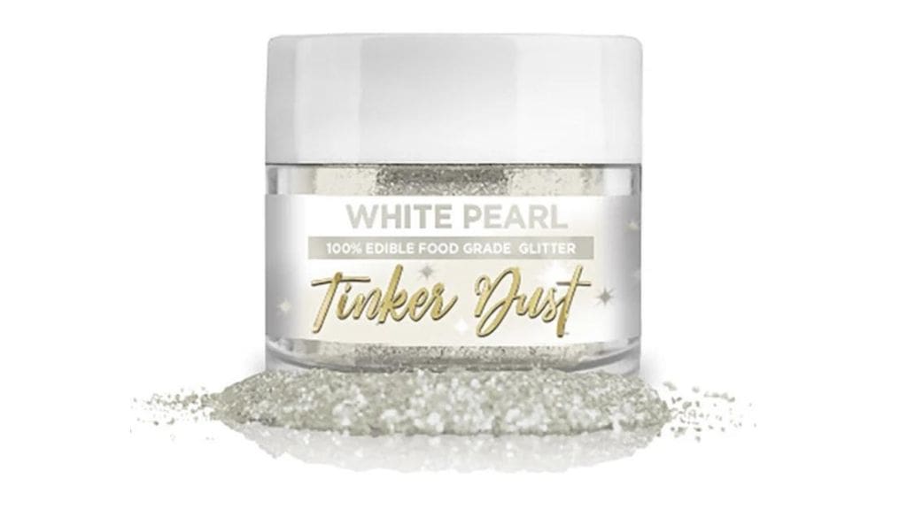 White Pearl Tinker Dust Edible Glitter