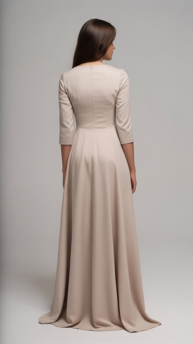 a back view photograph of a woman wearin MfGzS8rTTCiIHHQ8 sevMQ dLFSUAzRT32WjPT497nCkQ