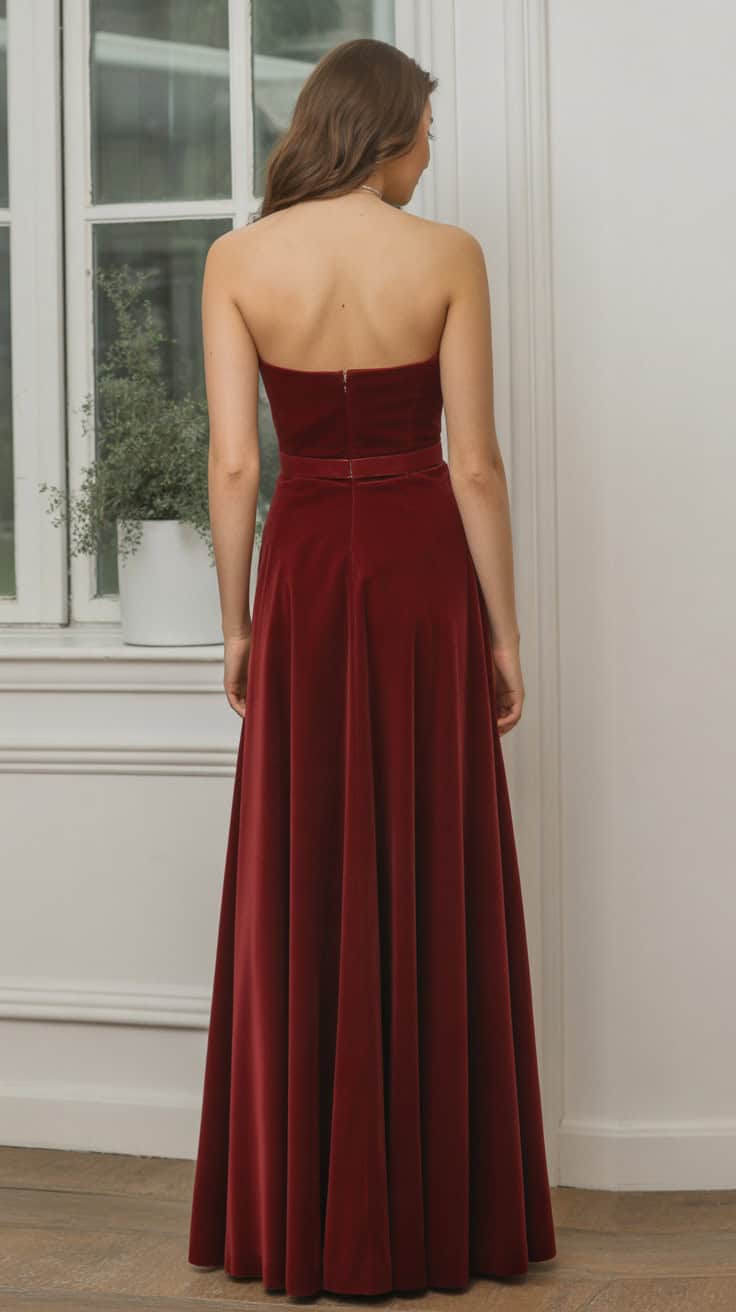 a back view photograph of a woman wearin RbIplKJMSA6DYRQwuBWMhQ upnPhI RRi KwFHJI4IdXA
