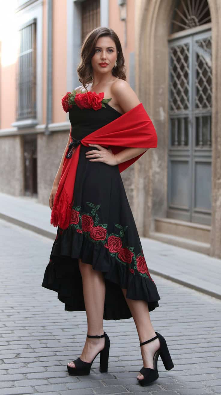 a fashion photograph of a spanish style JfehrwyYSD 7S9VmXvRfOw xyJ2 W9MQGesYI9q6Xb2Gw cover