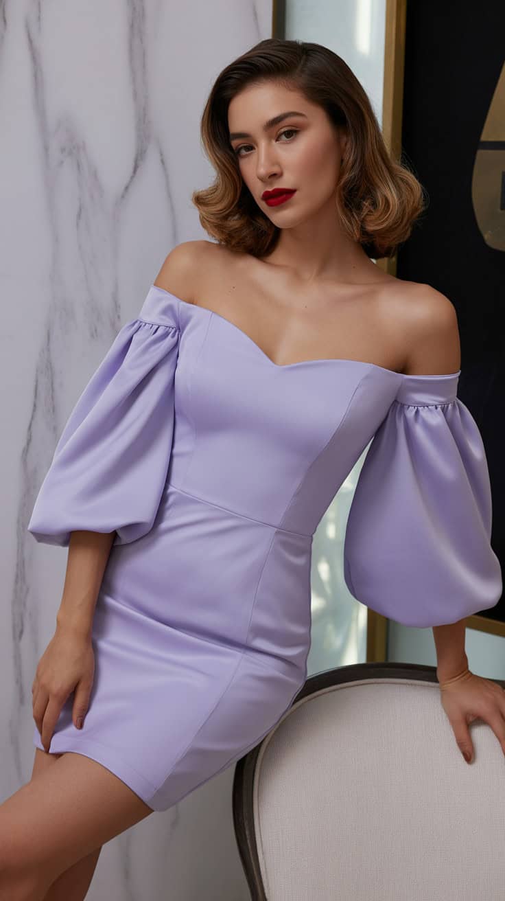 a fashion photograph of a woman in a