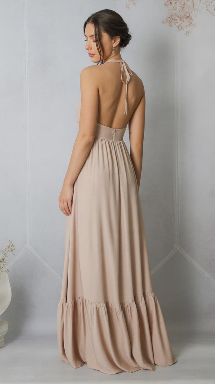 a fashion photograph of a woman wearing