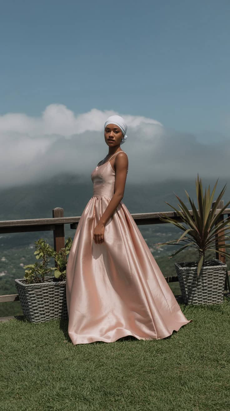 a fashion photograph of a young black
