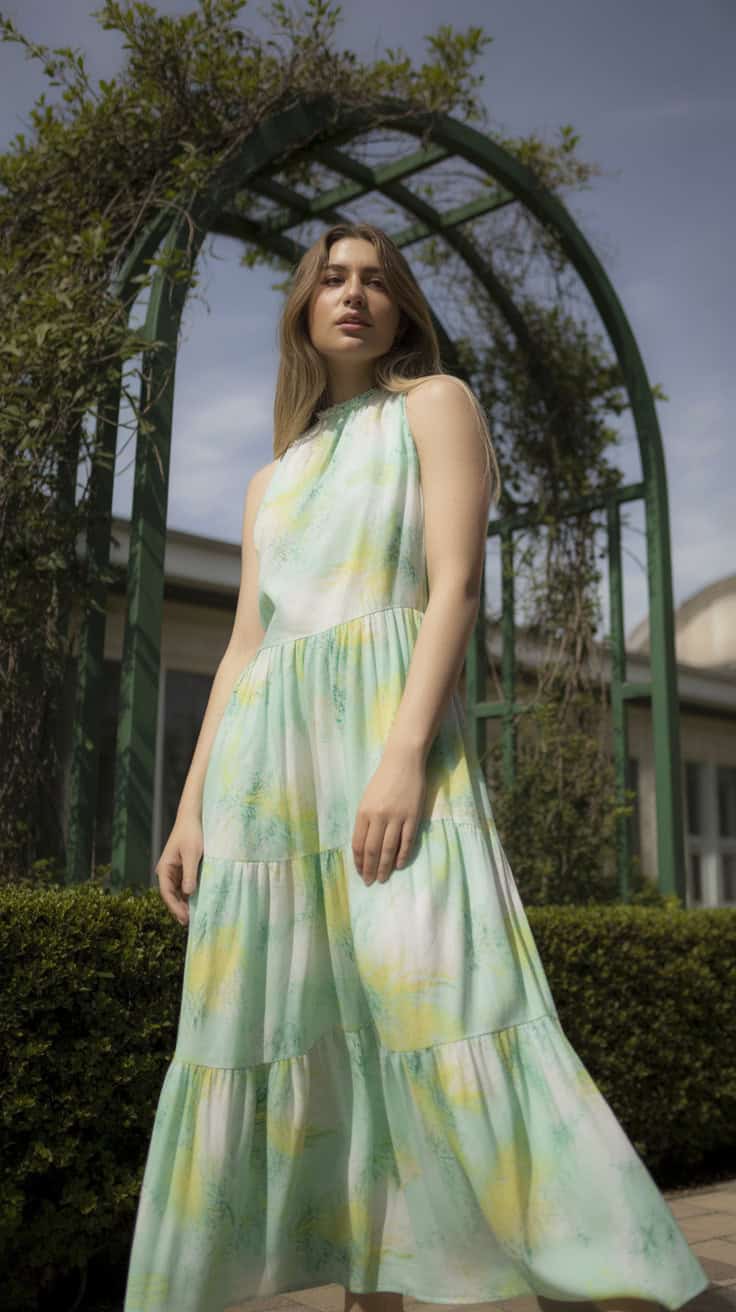 a fashion photograph of a young woman in CPLCGfqSRDWf4ADdQ 8I9Q 2wbmKP8jQdiq8kWZHB20lA