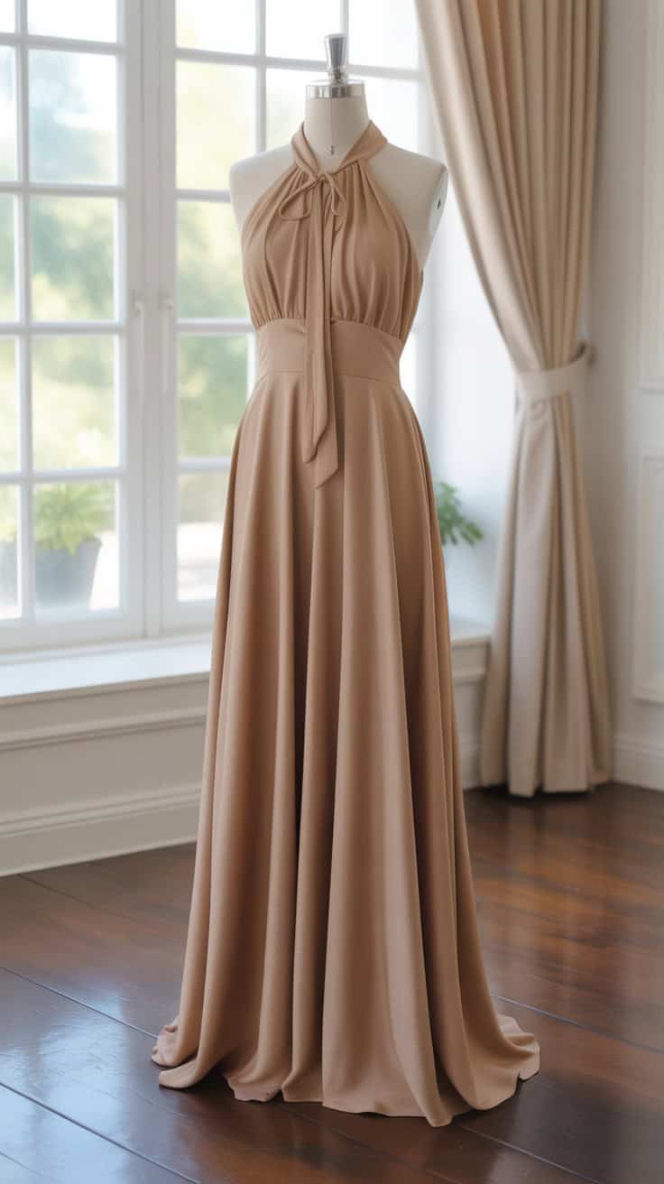 a full length formal dress displayed on FCyjPNTCQ7iS4i8N5uYiyQ jfqnRoi6SlKcc7AfH lMrQ