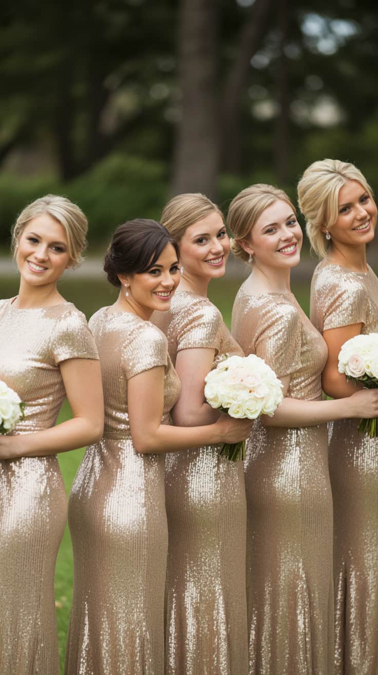 a group of five bridesmaids at an outdoo LjIH4SoNSCGAlDIfL 8pCA scyu ugNRvKSQG On6n2FA