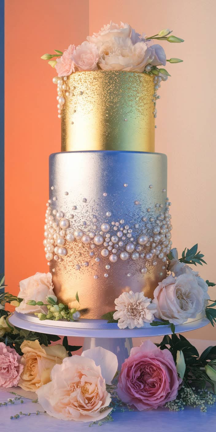 a photorealistic image of a wedding cake 4vN2Dz02SKK3Kl0qzbp3EQ U6pOkyFiTdaQIM8qyGCIXw
