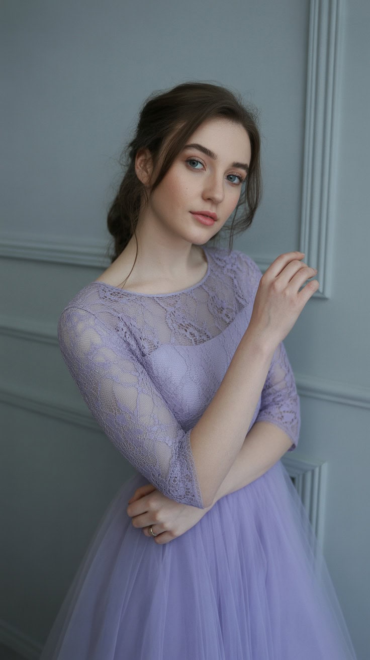 a soft romantic portrait photograph of