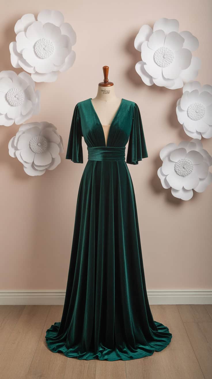 a studio photograph of an elegant emeral Xgrt7f6PSJKMOFDZdR70mw FpsUOU3uTqi2sARWq9nTYg