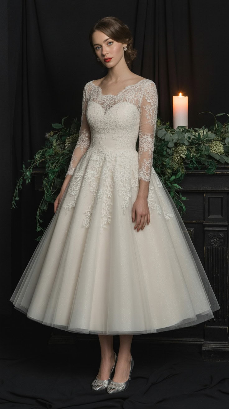 a vintage inspired bridal portrait