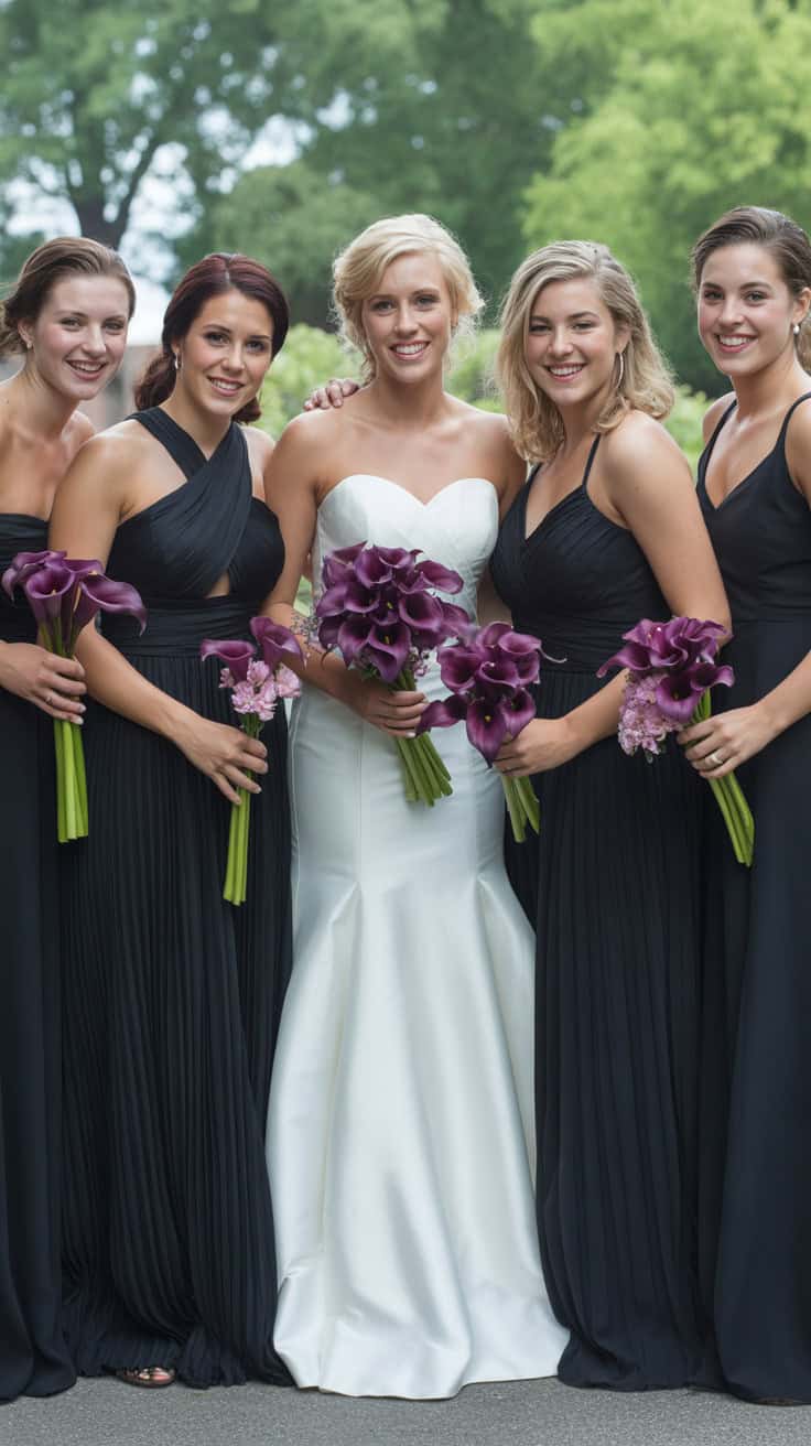 a wedding party photo featuring a bride JhEPwaRzTTqh qV4mAqYPg l9asJ51WQWiR4wsd37GNfg