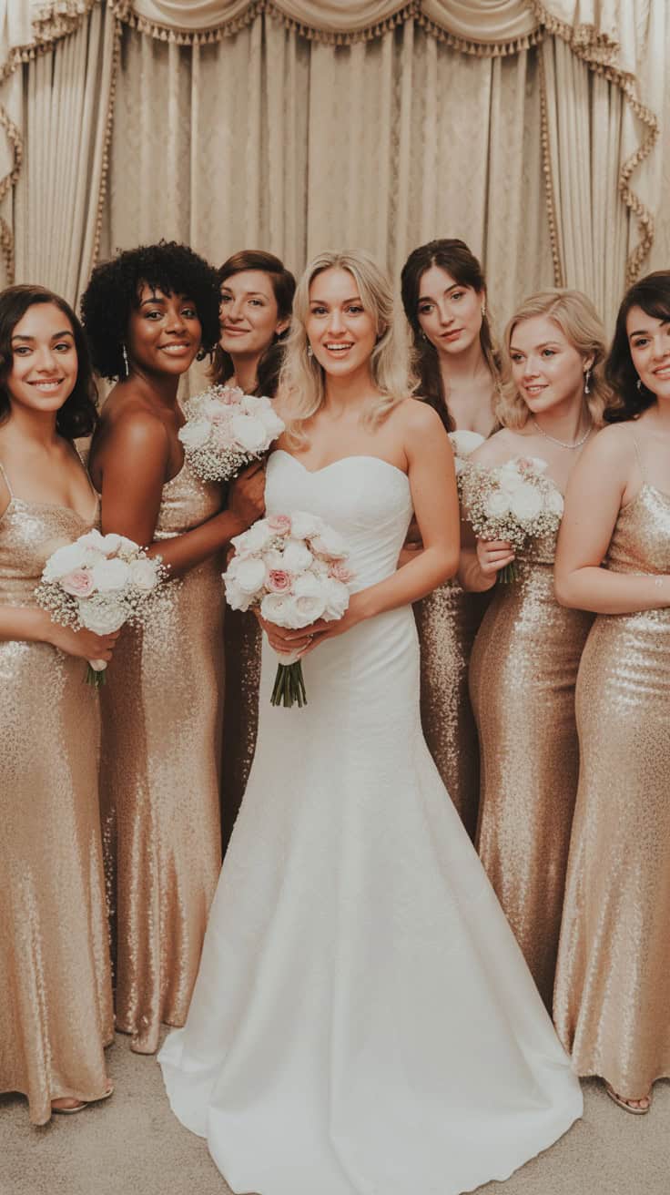 a wedding party photograph featuring a b uBXhzPKqSXe tmFt3DxG6Q 2DbMgOBWSQWkZ