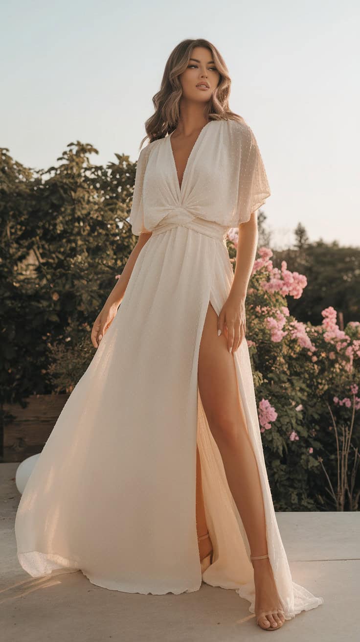 a woman in a flowing white dress standin PZkN560mQie2g1kU4cGEKQ FOUu6UNETz 60EyD0hng8Q