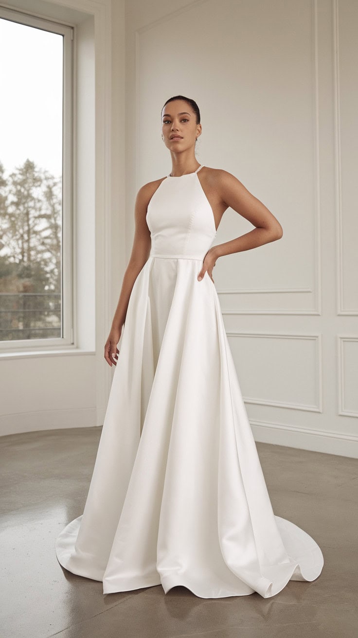 a woman standing in a room with white wa 7K3y0FcTKCIvX9MwKjK g ZmnIh5raS82j96C0iaKzUg