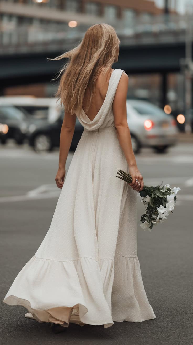 a woman with long wavy blonde hair weari bX7ccOzvSBelDy