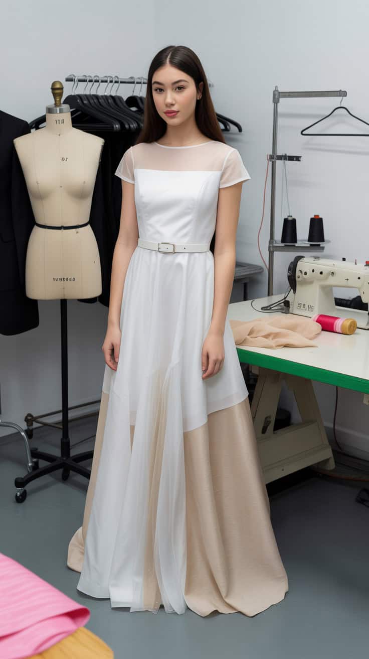 a fashion studio setting with a young wo NkhS9T8FTr2WGwGw5 yKZQ 5GiLVYA7RyS66Ip 6nNApg