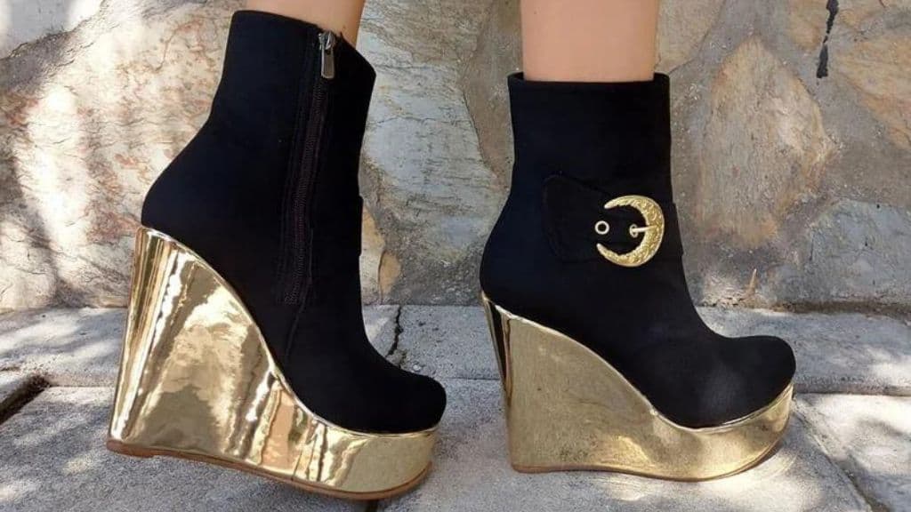 Black Suede Leather Boots