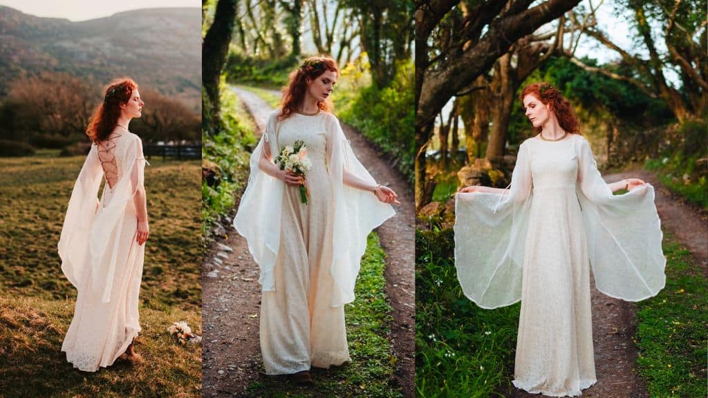 Fairytale Wedding Dress with Corset Back