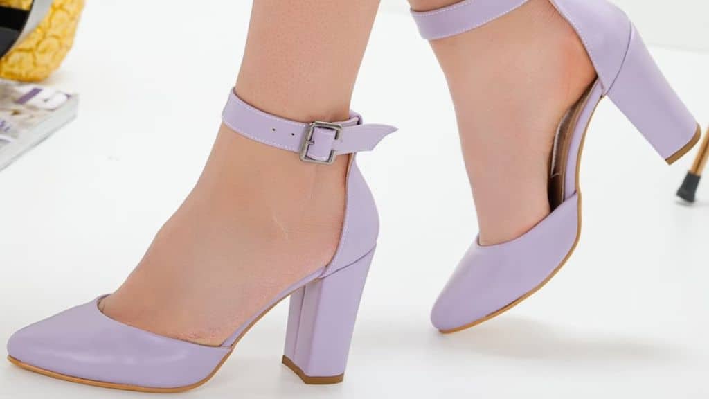 Sultan Purple Wedding Heels