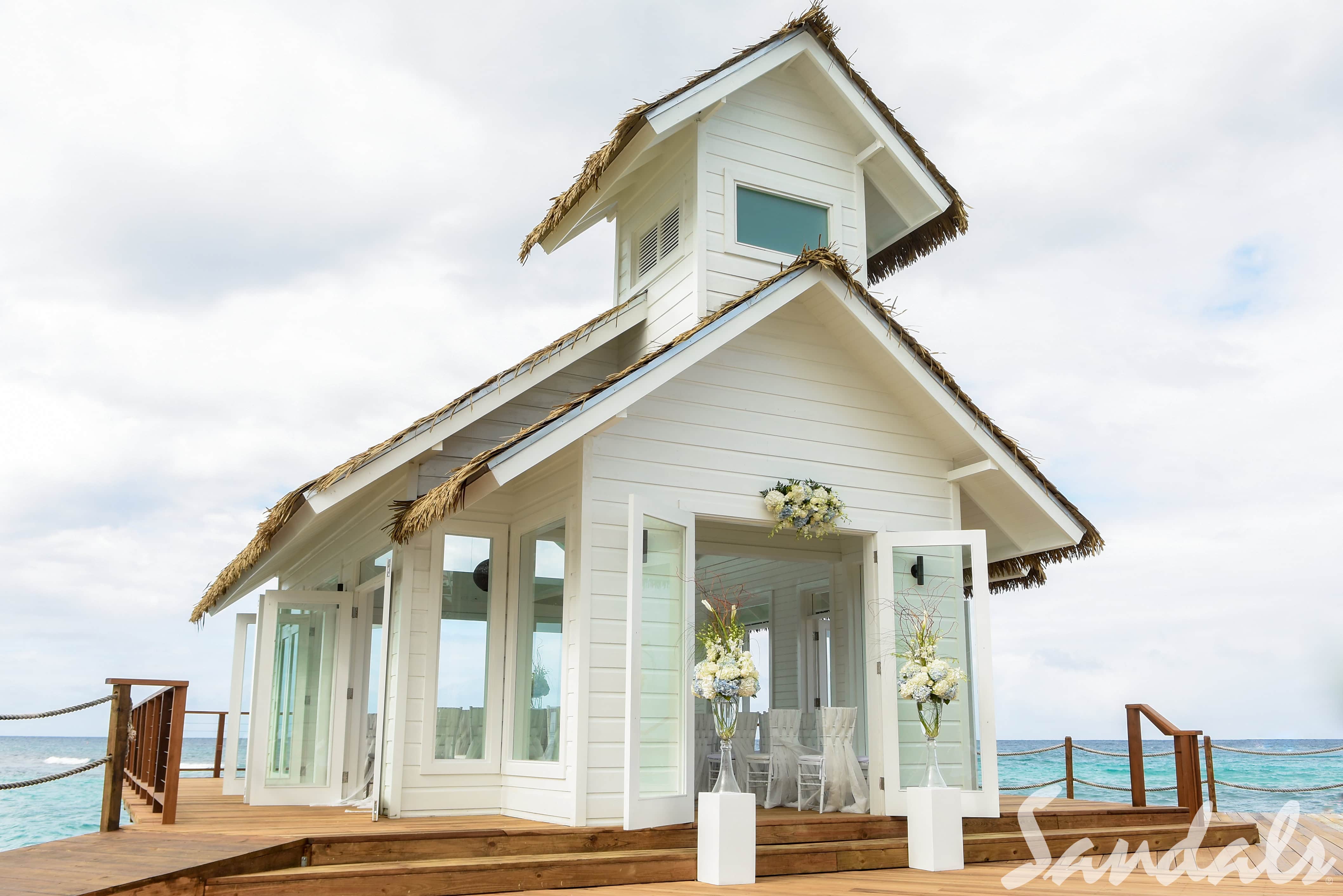 wedding chapel at Sandals Ochi
