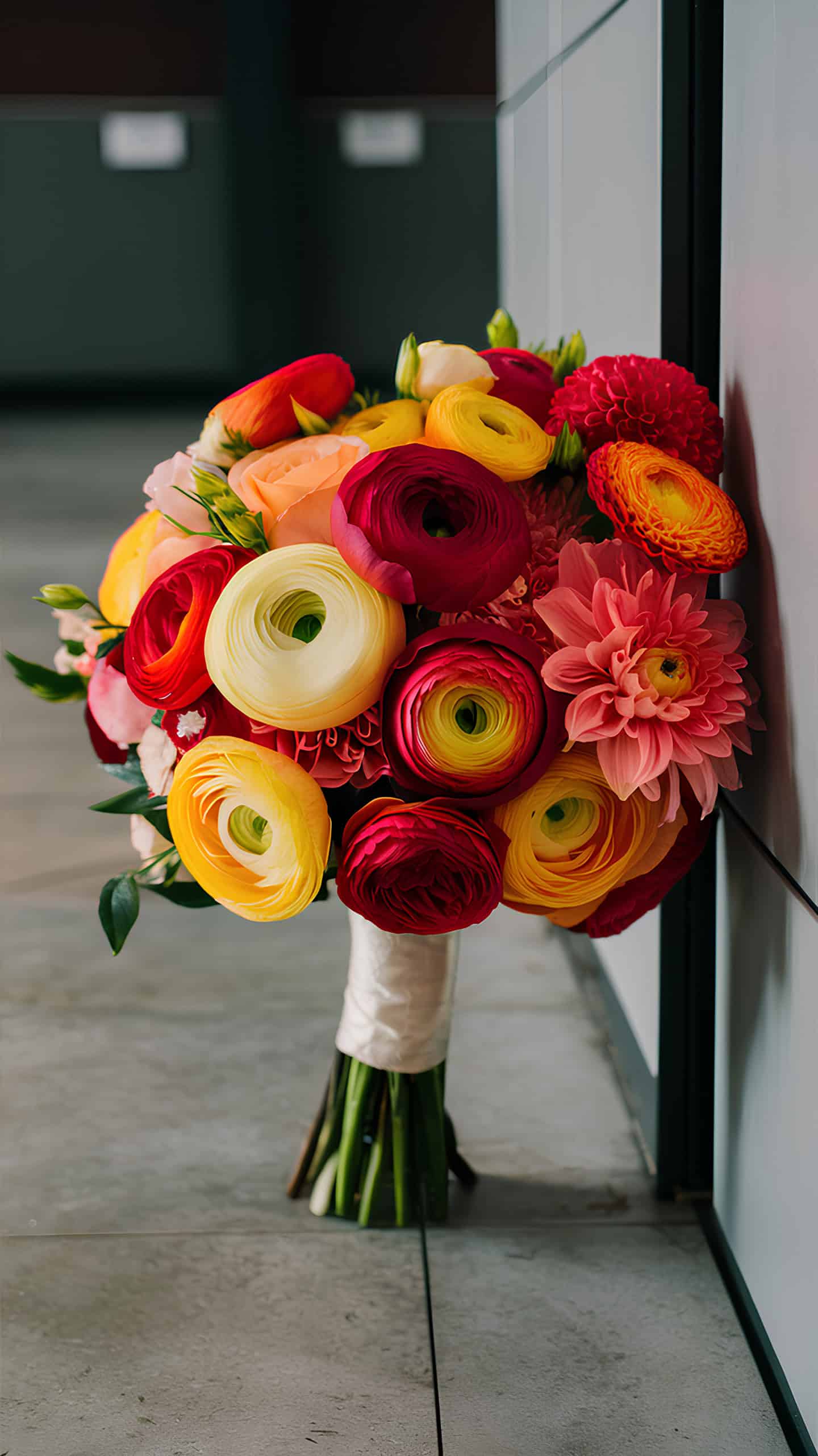 Bright and Bold Ranunculus