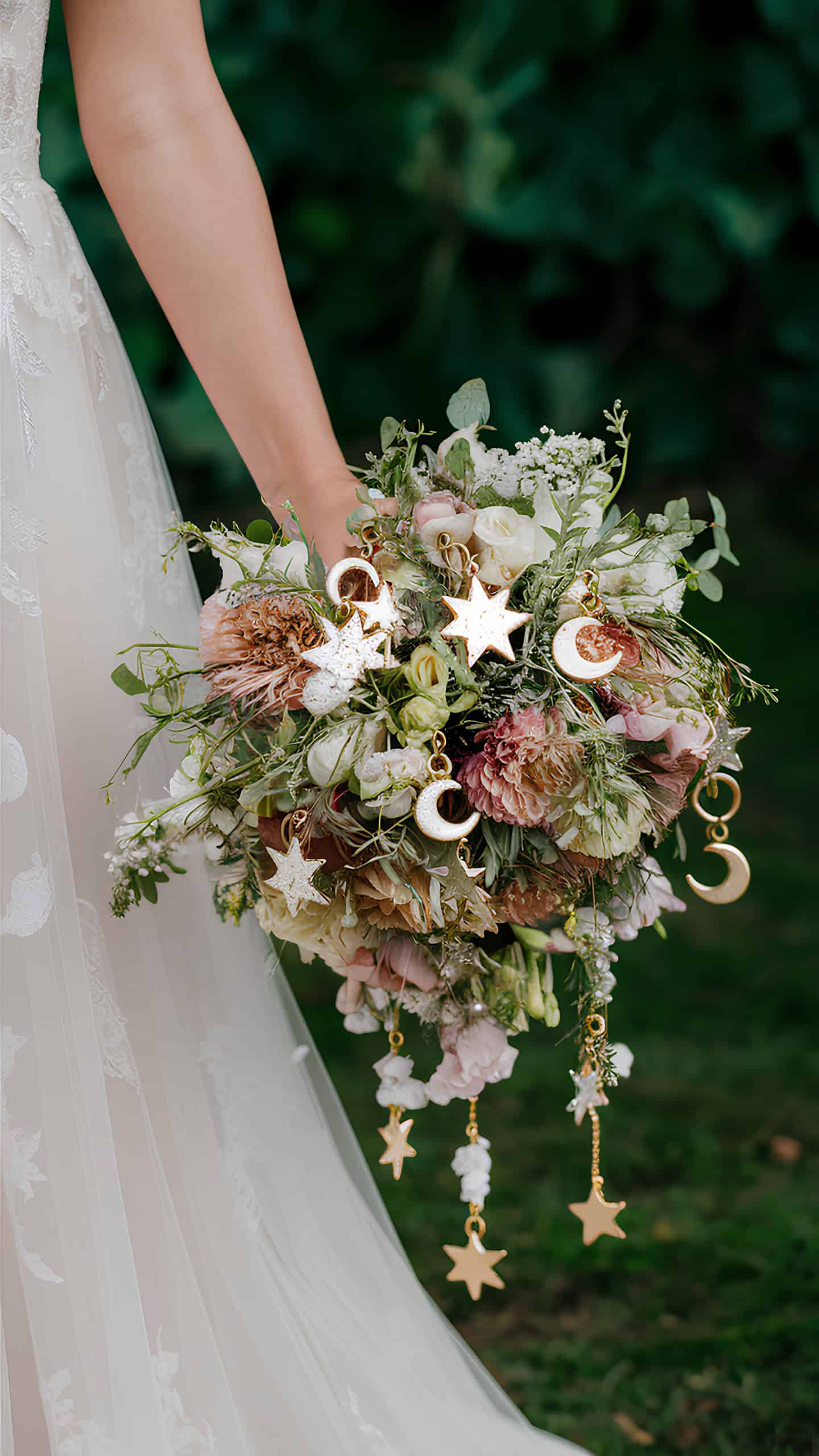 Celestial Star Charm Bouquets