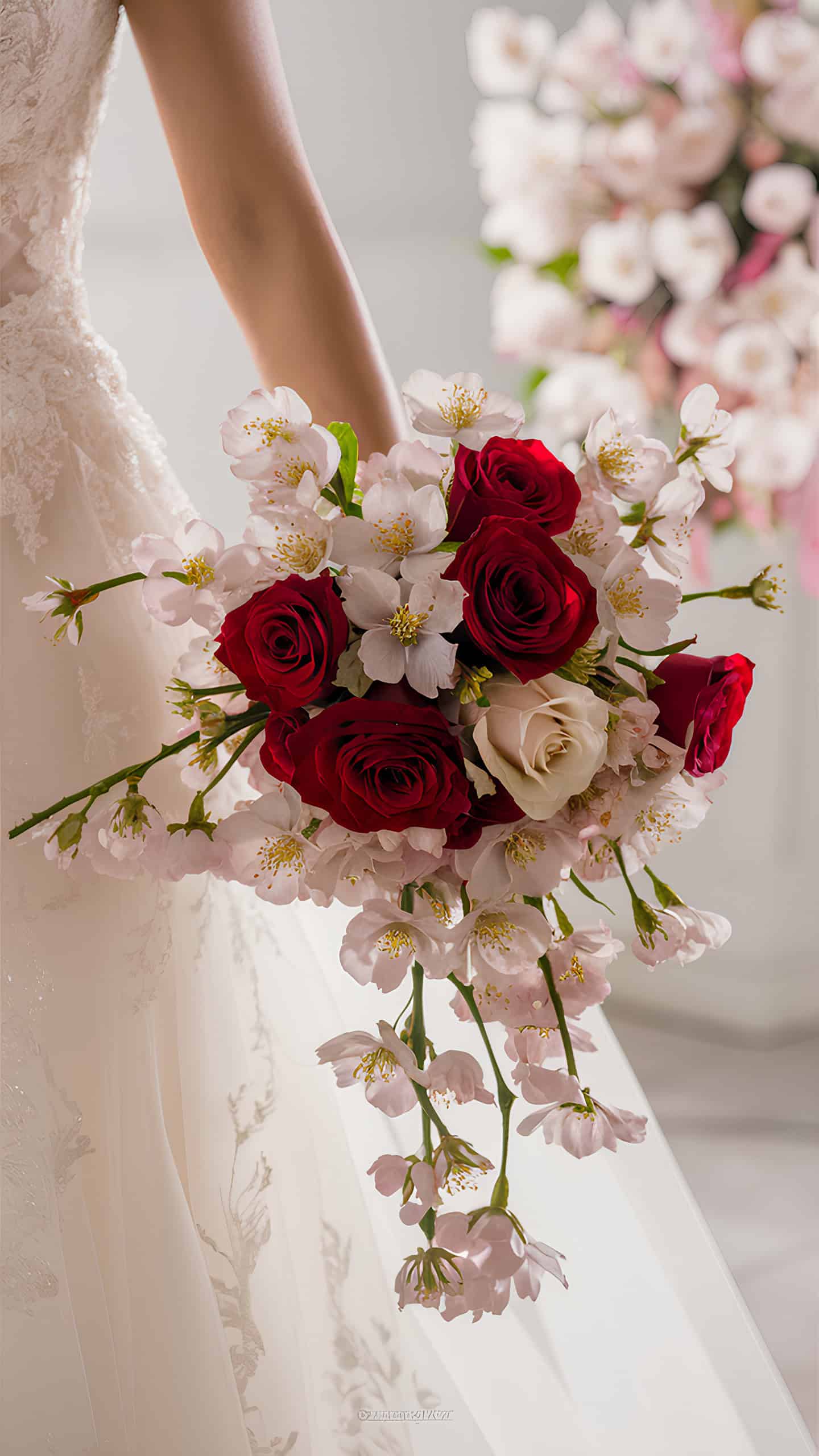 Cherry Blossom and Rose Mix