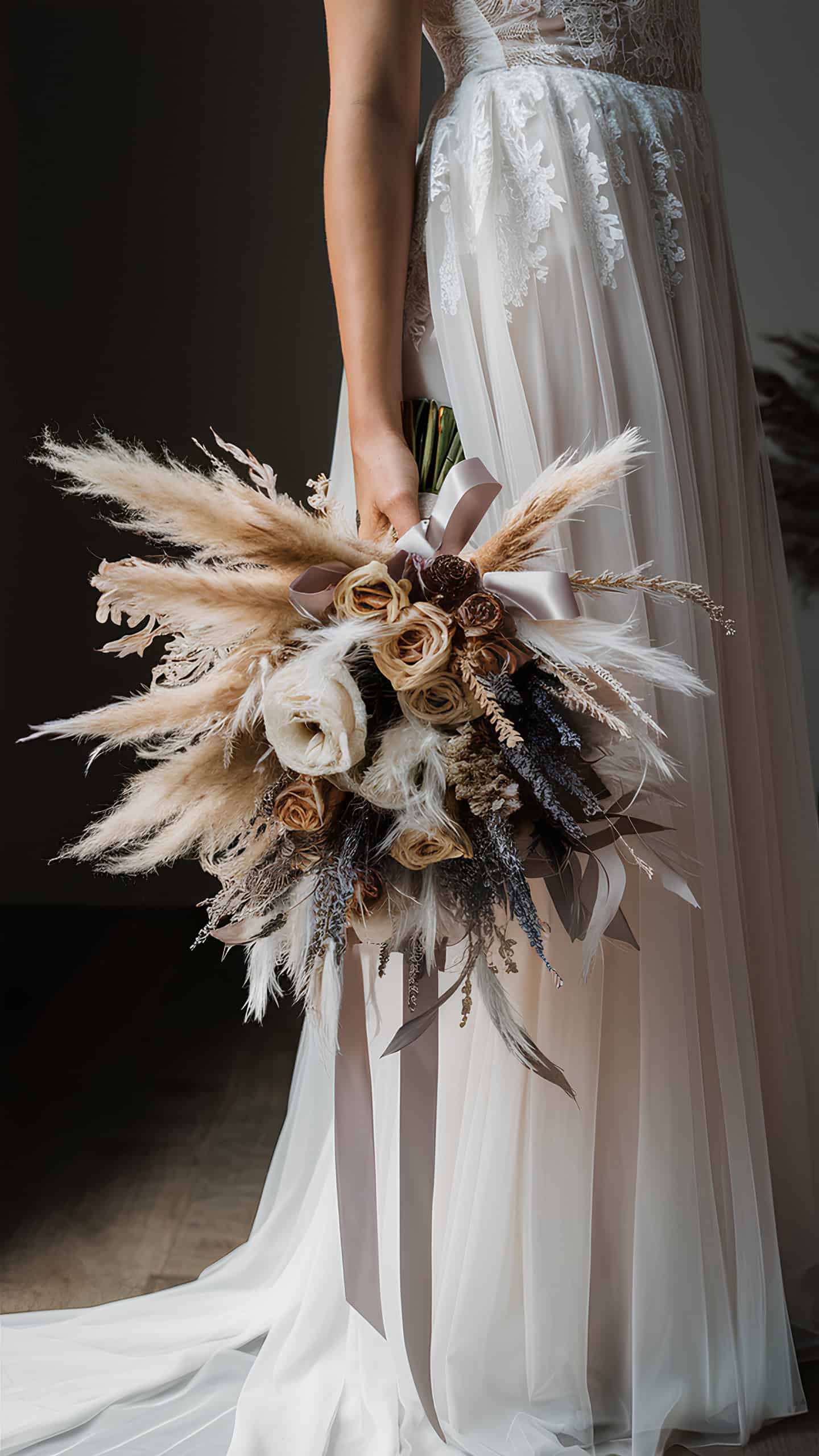 Chic Dried Flower Bouquet